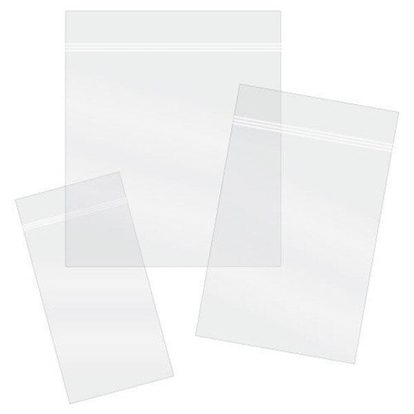 "Zipper Reclosable Bags - 4 x 4"""